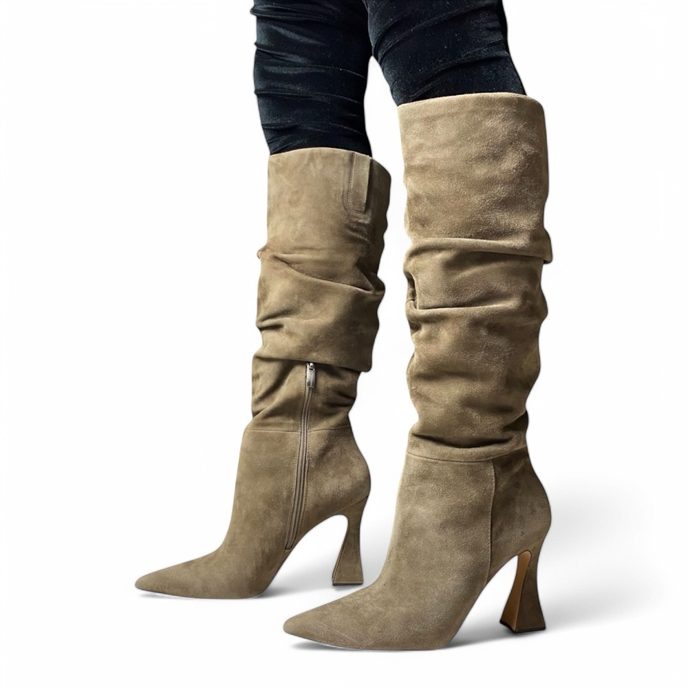 Vince Camuto Slouchy Suede Boots - Size 8.5 - Picture 5 of 6